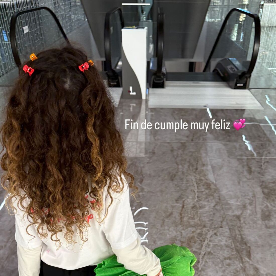 Alana Martina, publicação Georgina Rodríguez