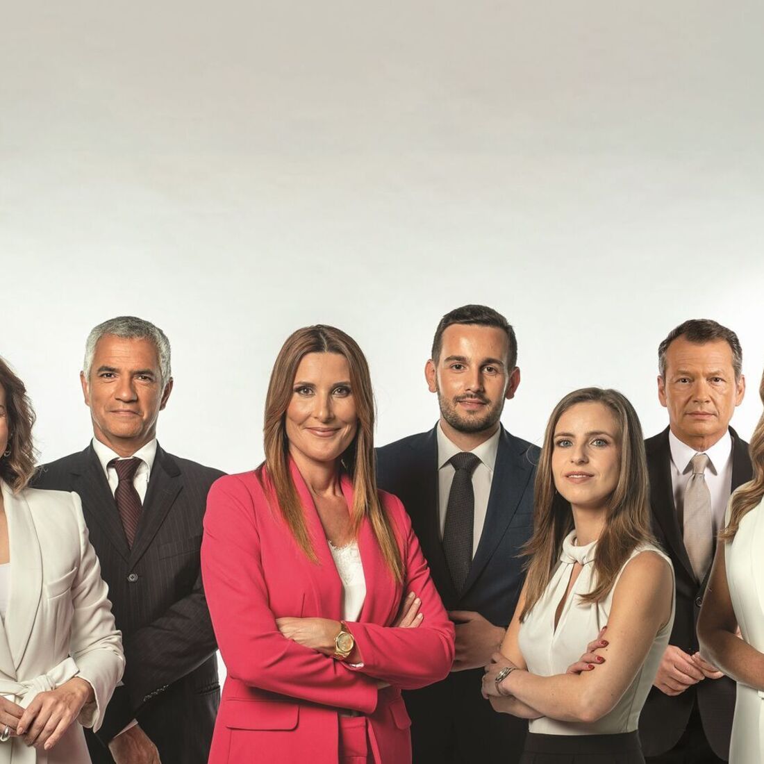 Patrícia Matos,  Marisa Caetano Antunes, Eduarda Pires, Mário Carneiro, José Pedro Fernandes, Pedro Mourinho e Janete Frazão