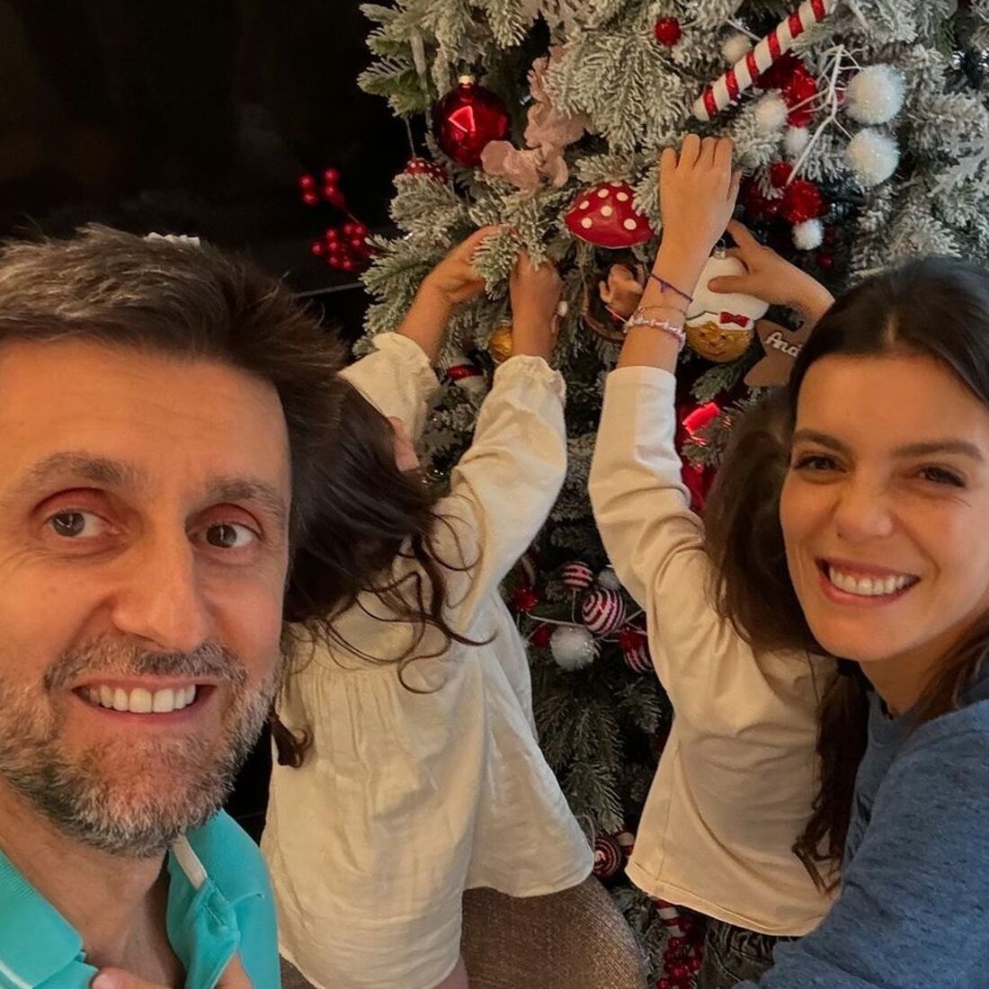 Andreia Rodrigues, Daniel Oliveira e filhas