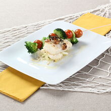 Tranches de Pescada com Brócolos