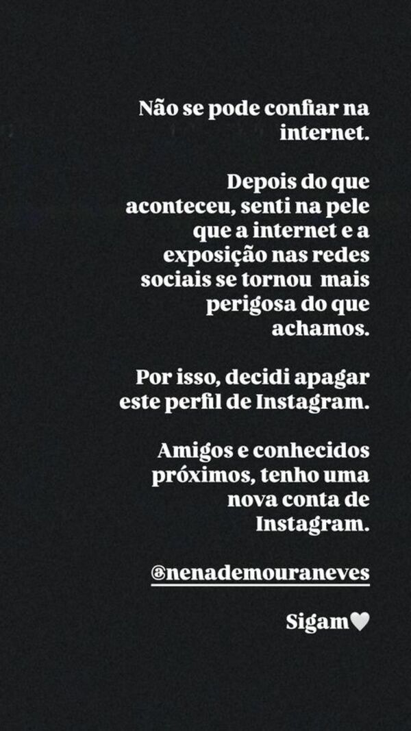 Madalena de Moura Neves, alerta