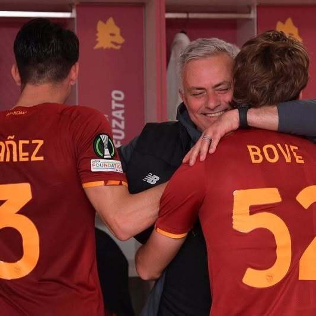 Roger Ibañez, Edoardo Bove, José Mourinho