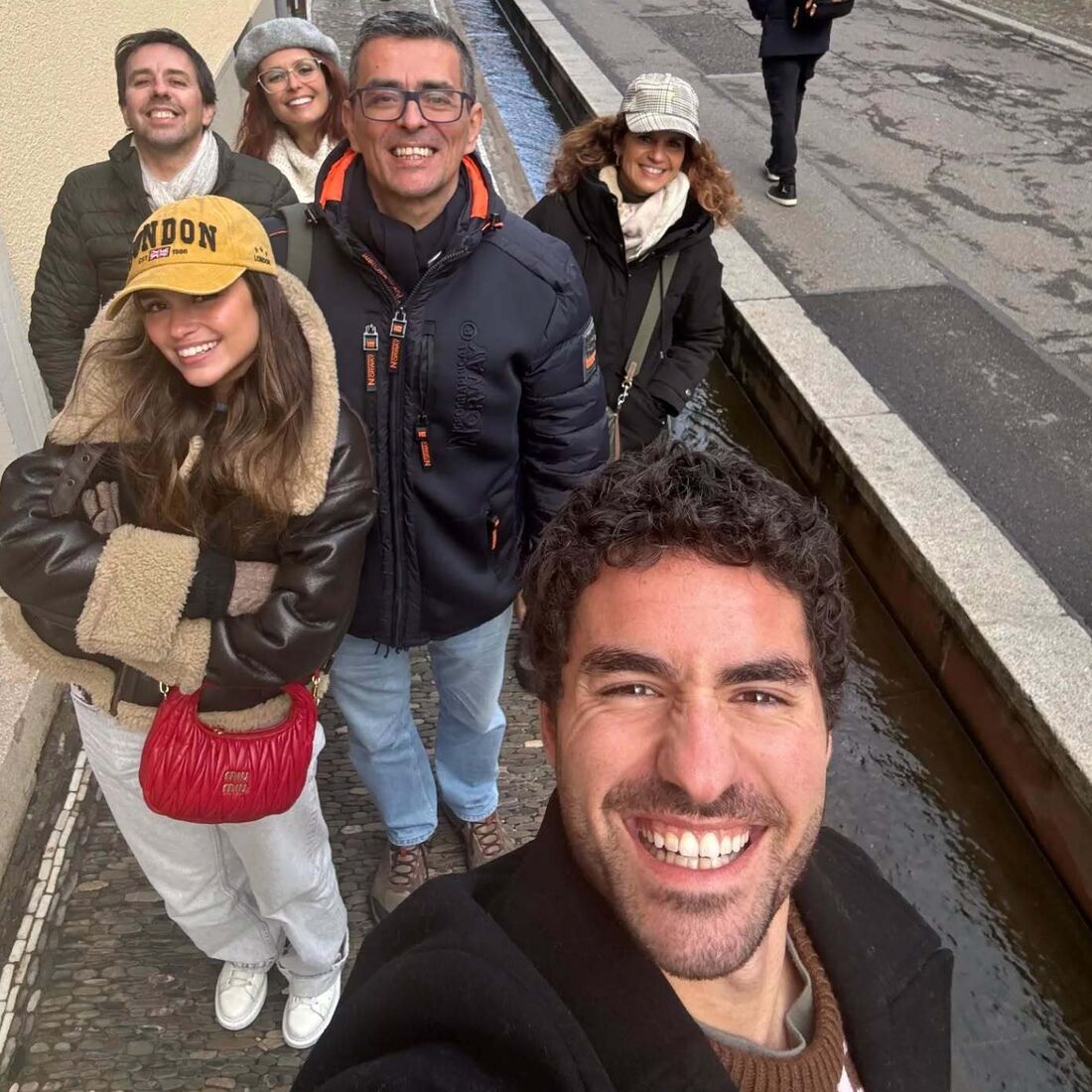 José Condessa, Luisinha Oliveira, Manuel Marques, Beatriz Barosa, viagem de Natal