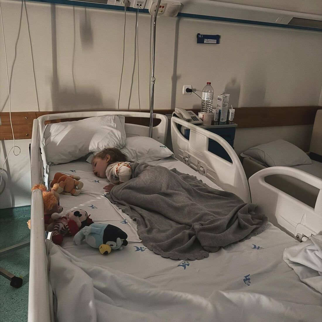 Eduardo Madeira, filha, hospital