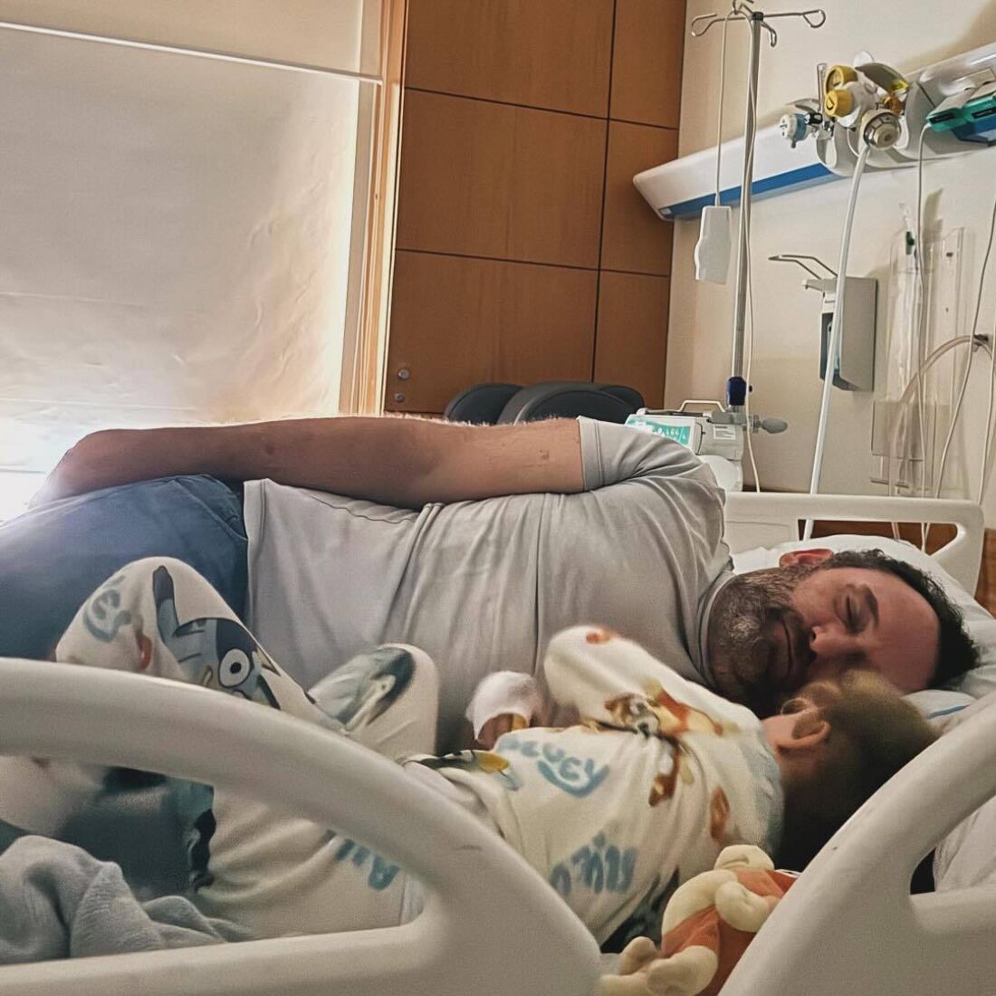 Eduardo Madeira, filha, hospital