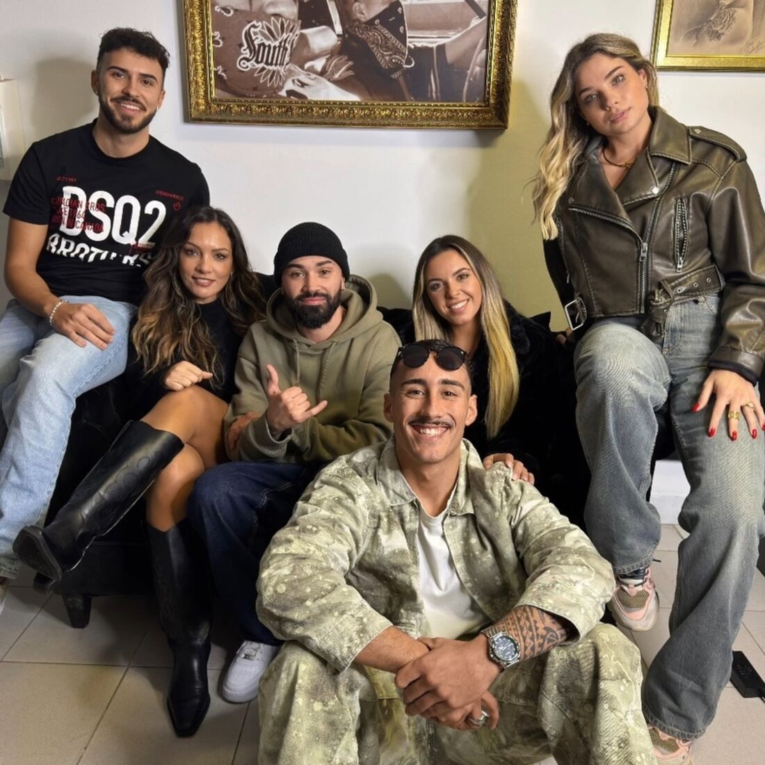 Afonso, Jéssica, Marcelo, Rita, Natal