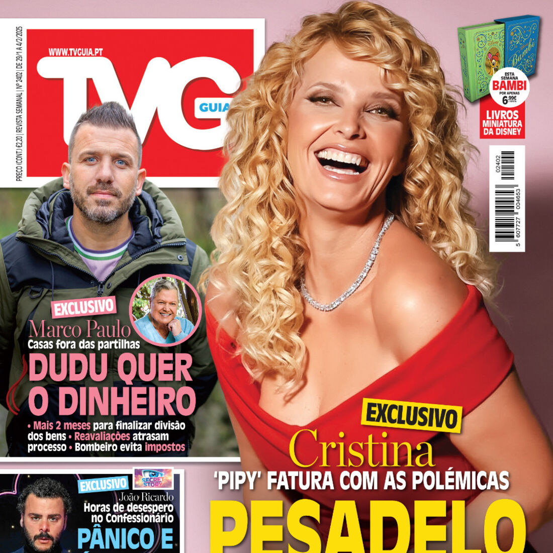 Cristina Ferreira: pesadelo rende milhares 