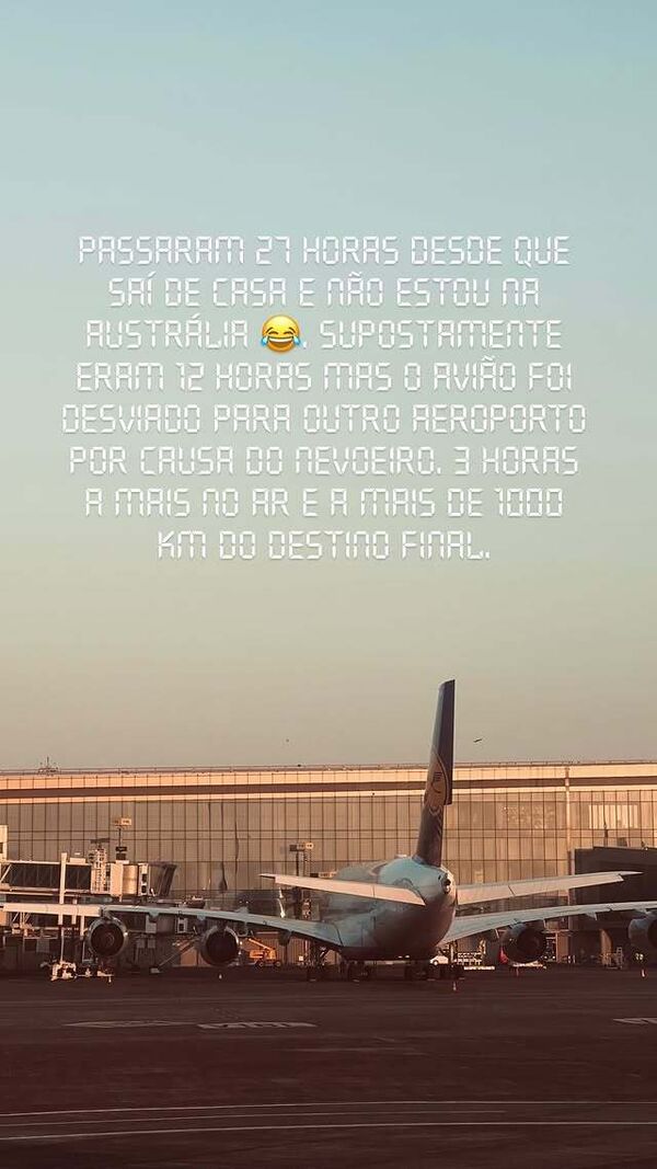 Cristina Ferreira, viagem