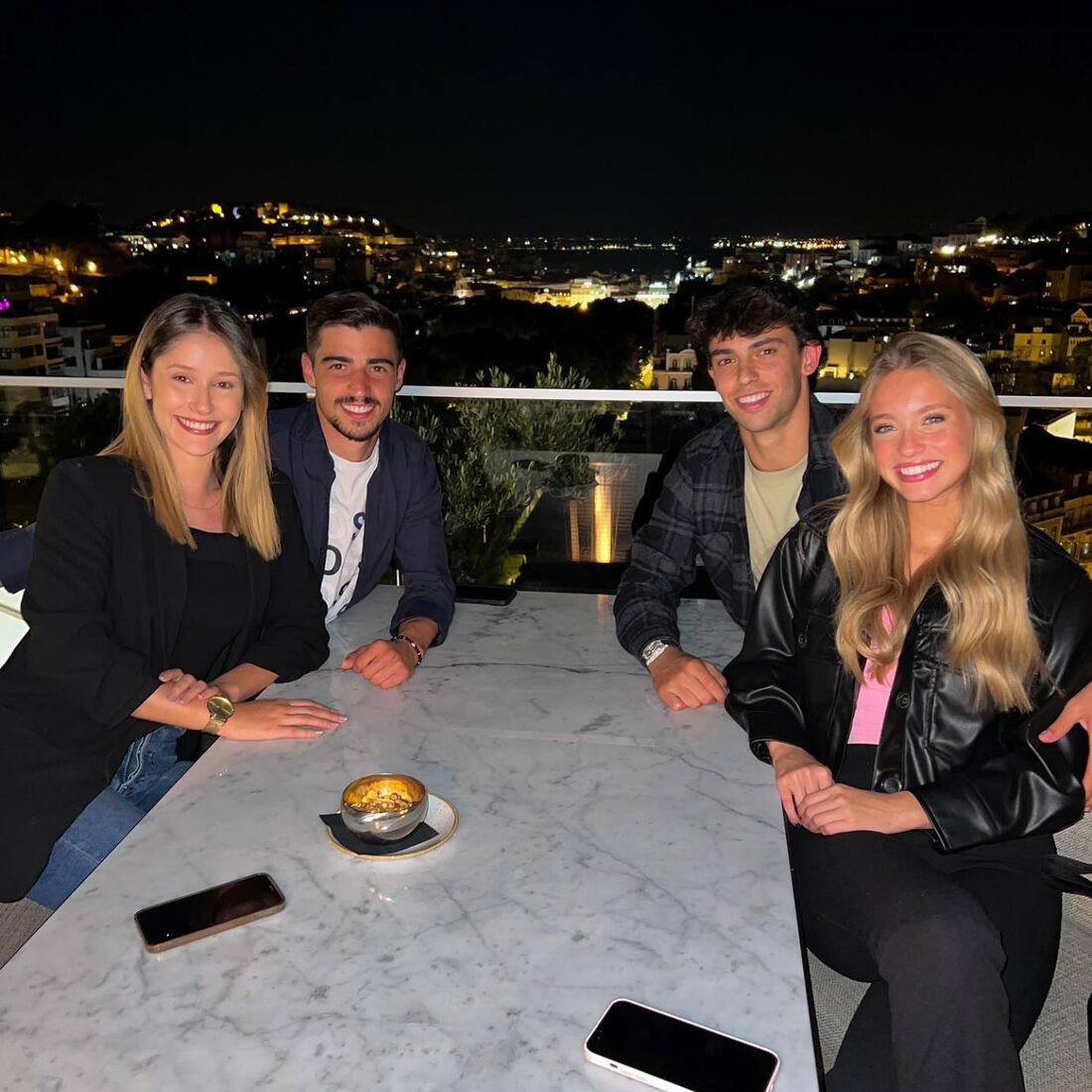 Constança Duarte, João Félix, Rodrigo Conceição, Margarida Corceiro