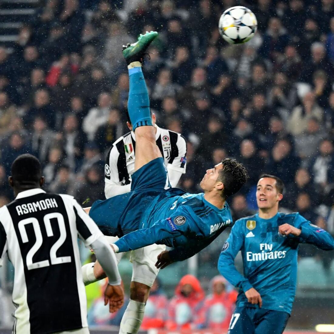 Cristiano Ronaldo, golo de bicicleta à Juventus na final da Liga dos Campeões