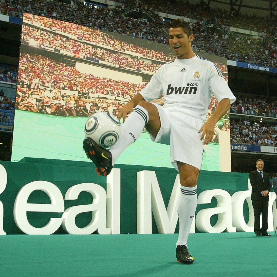 Cristiano Ronaldo, apresentação Real Madrid