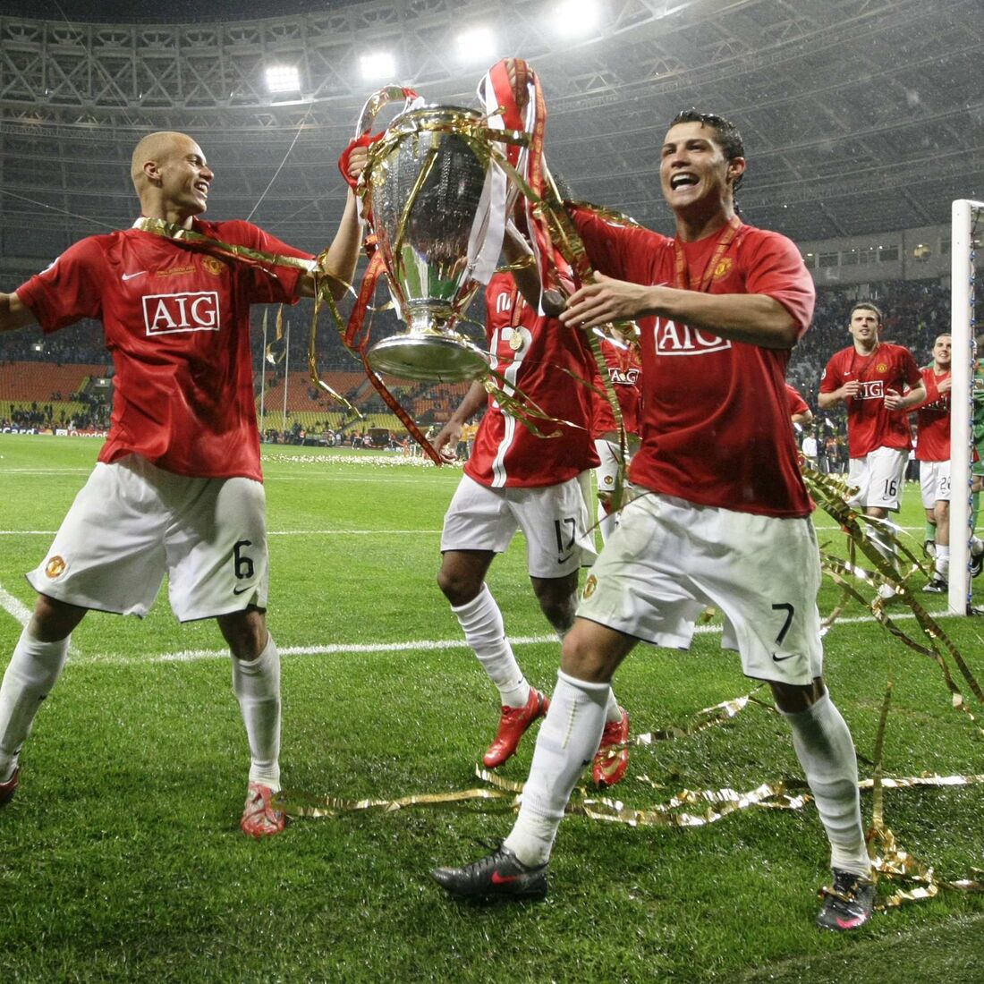 Cristiano Ronaldo, primeira Champions, Manchester United, 2008