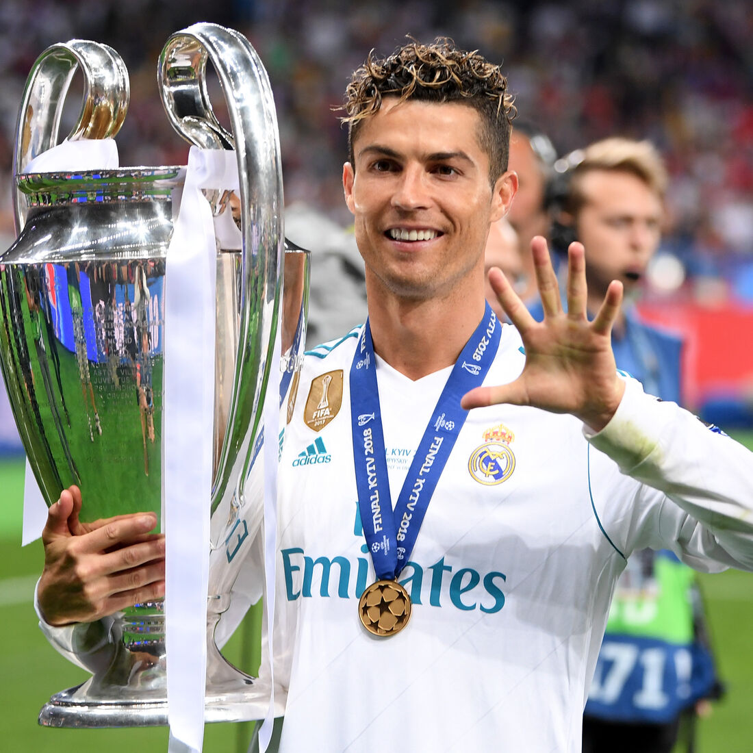 Cristiano Ronaldo, quinta Liga dos Campeões