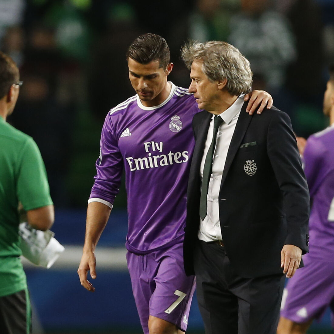 Cristiano Ronaldo, Jorge Jesus, Sporting-Real Madrid, 2016