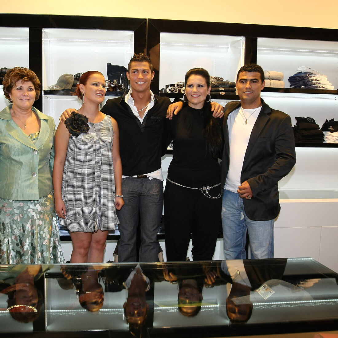 Cristiano Ronaldo, família, 2008