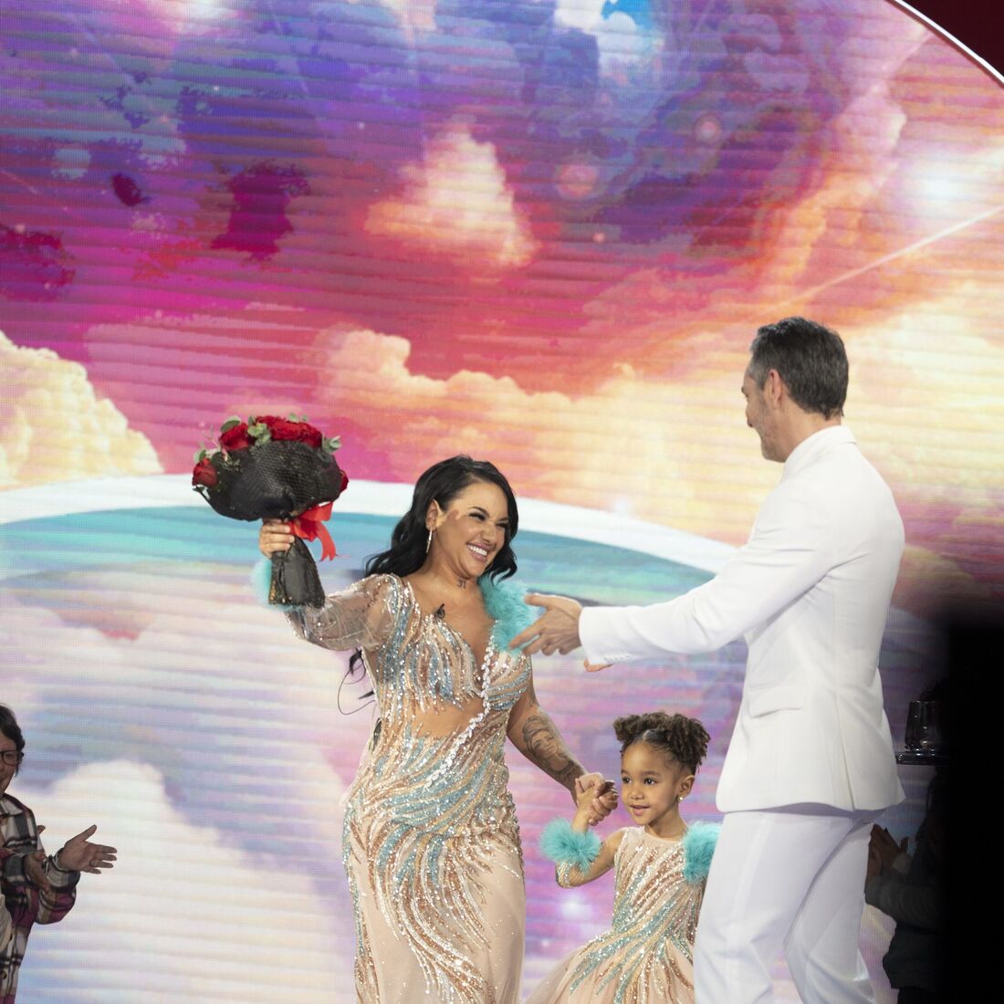 Joana Diniz, filha, Cláudio Ramos, gala Desafio Final