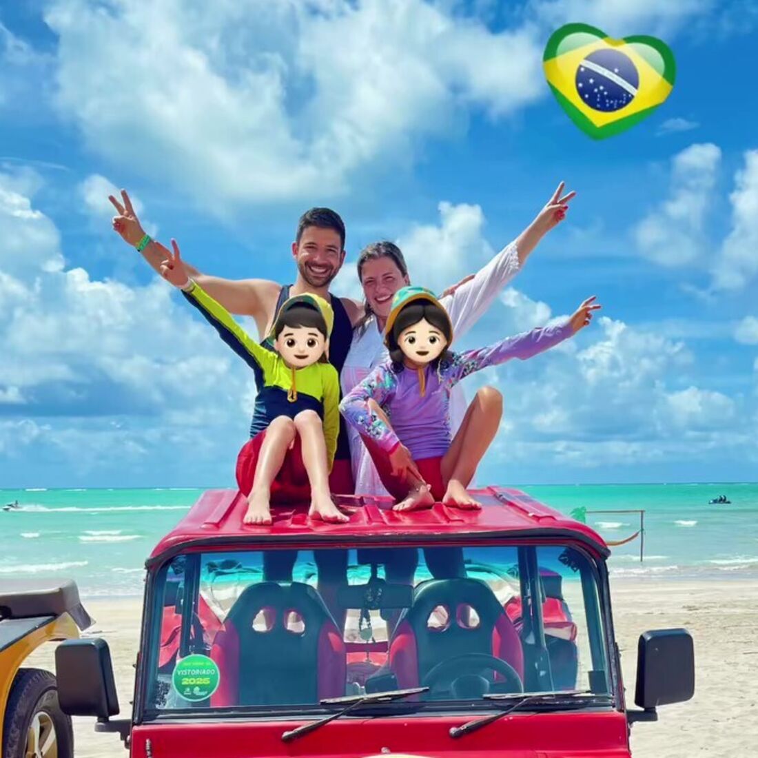 Inês Bicho, Paulo Chadeca, Brasil