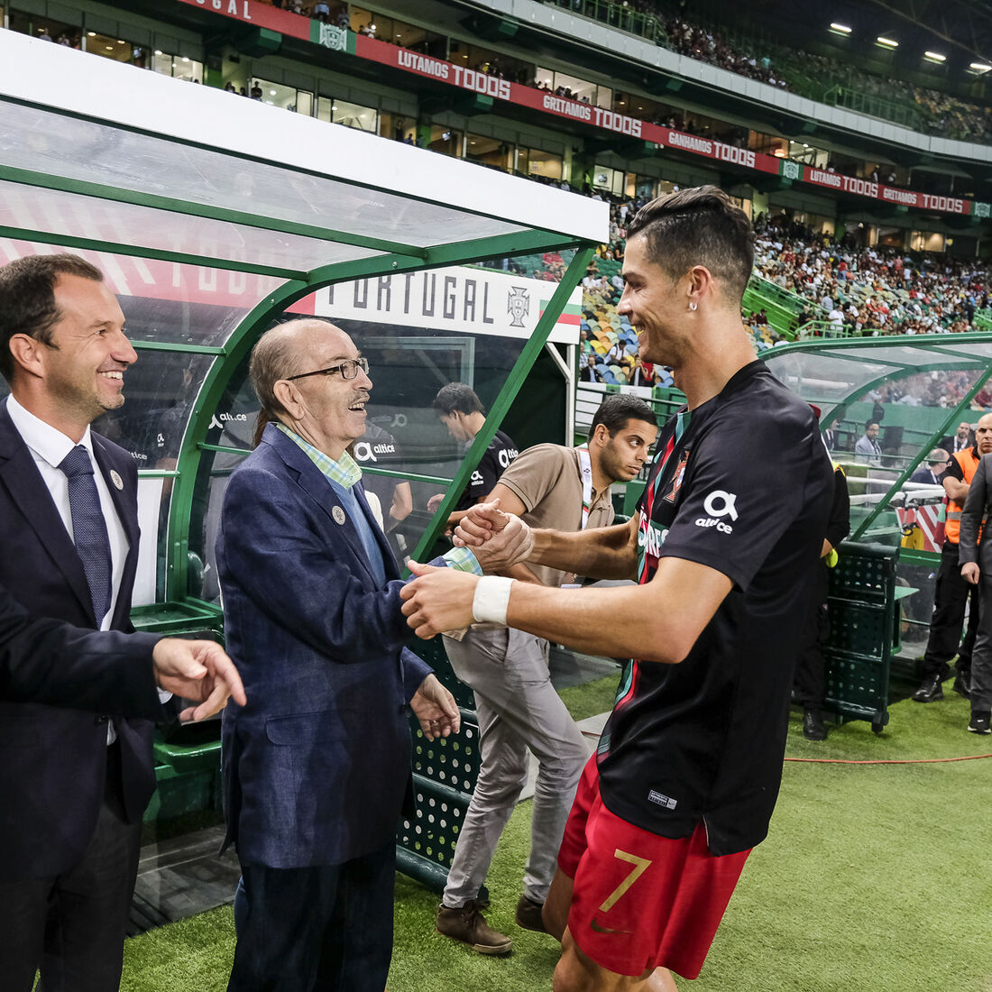 Aurélio Pereira, Cristiano Ronaldo, Frederico Varandas