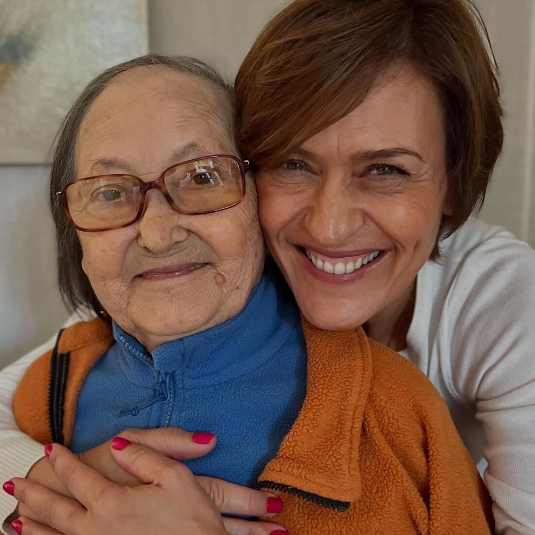 Fátima Lopes e a mãe