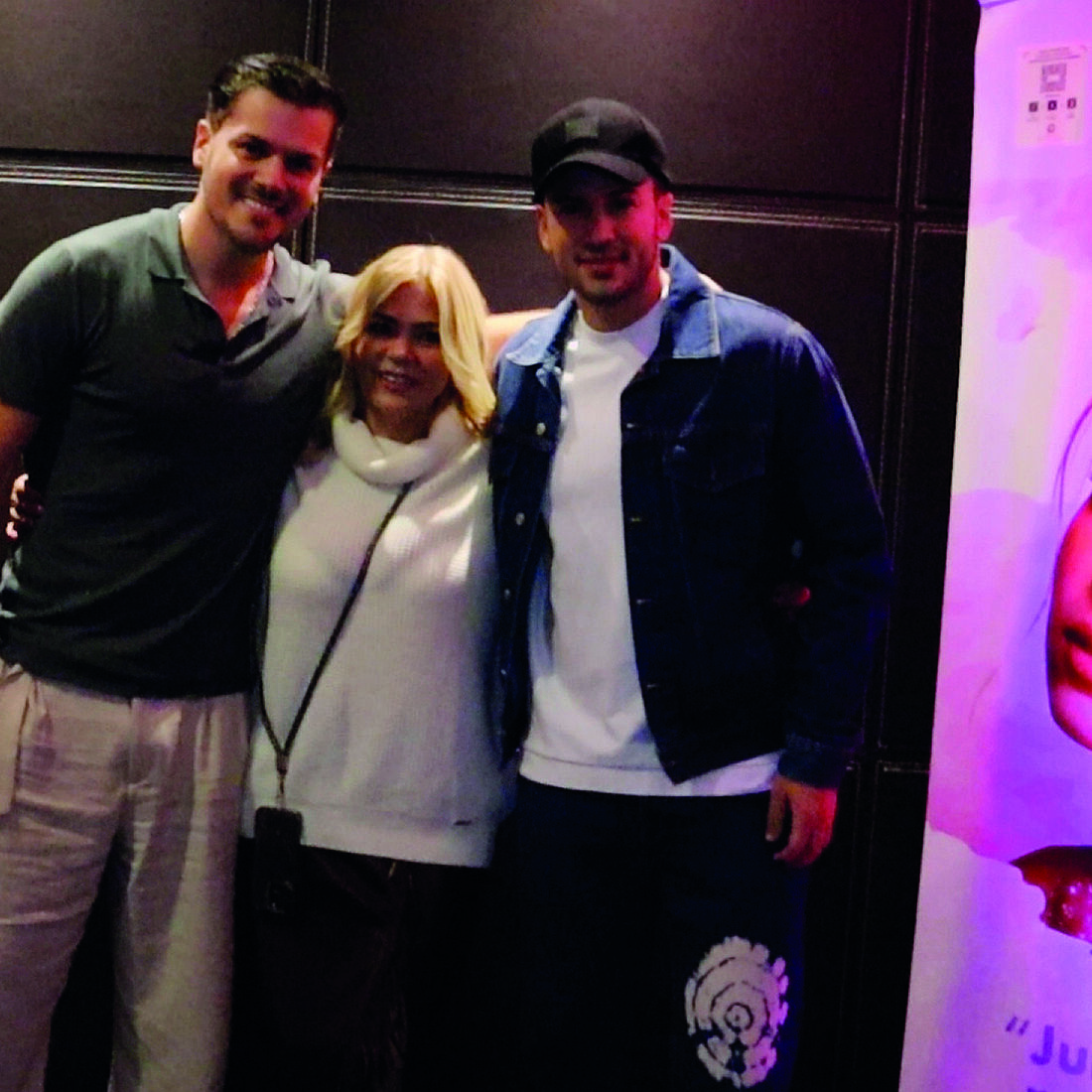 Mickael, Fernanda Antunes e David Carreira