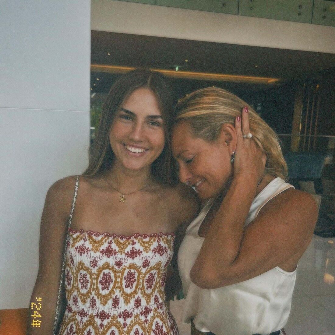Fernanda Serrano e a filha Laura