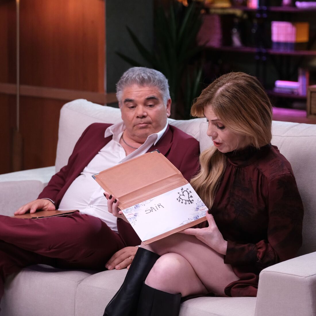 César, Marta Neto, Casados