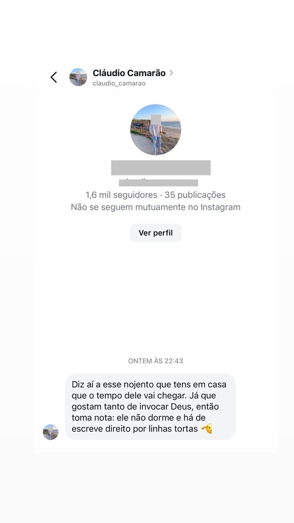 Ameaças, Matheus Reis
