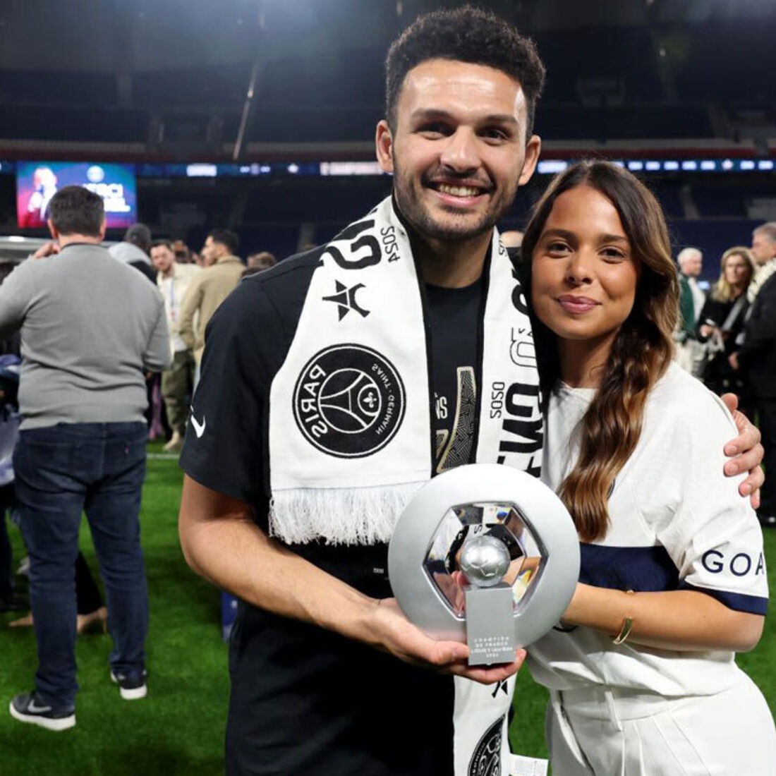 Gonçalo Ramos celebra o nascimento do filho, Bernardo