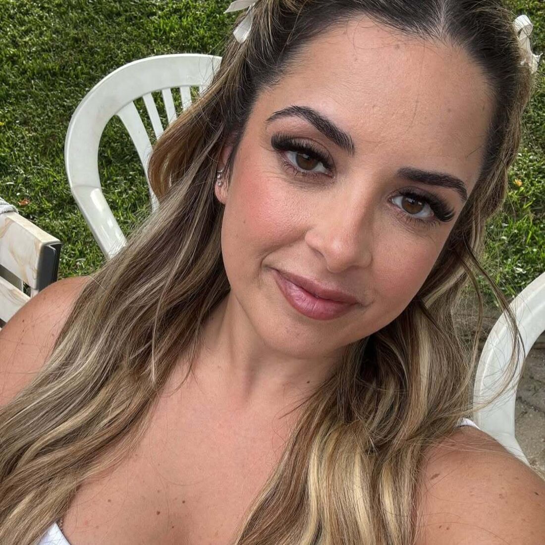 Rafaela Resende sorri em Setúbal, longe da experiência em 'Casados à Primeira Vista'