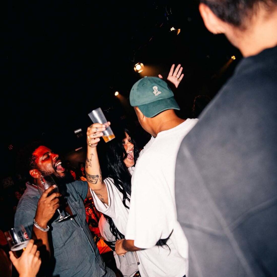 Carolina Deslandes e Luís Delgado celebram em ambiente de festa