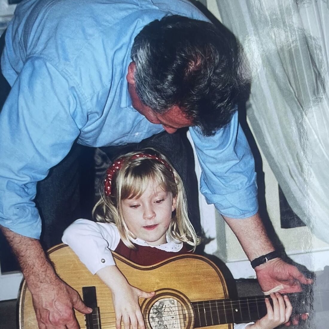 Margarida Bakker e avô