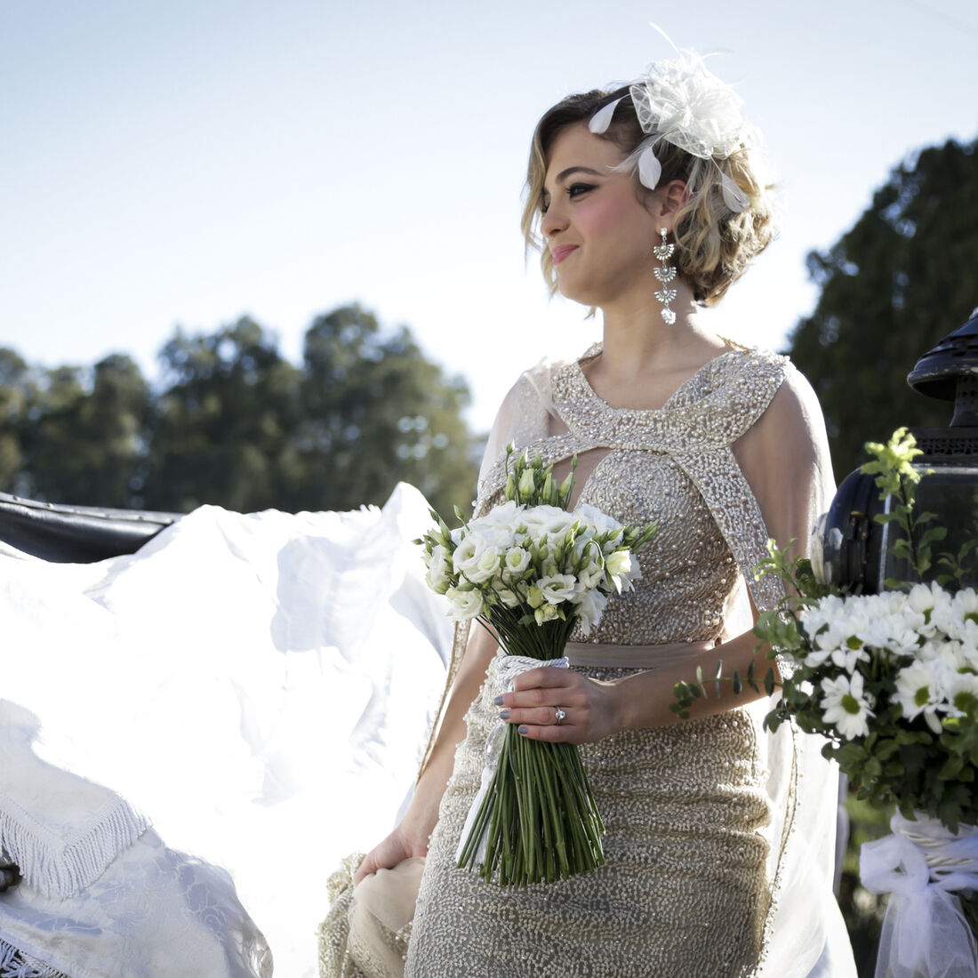 Vestido de noiva de Sofia em A Herança já foi usado por Brígida noutra novela da SIC