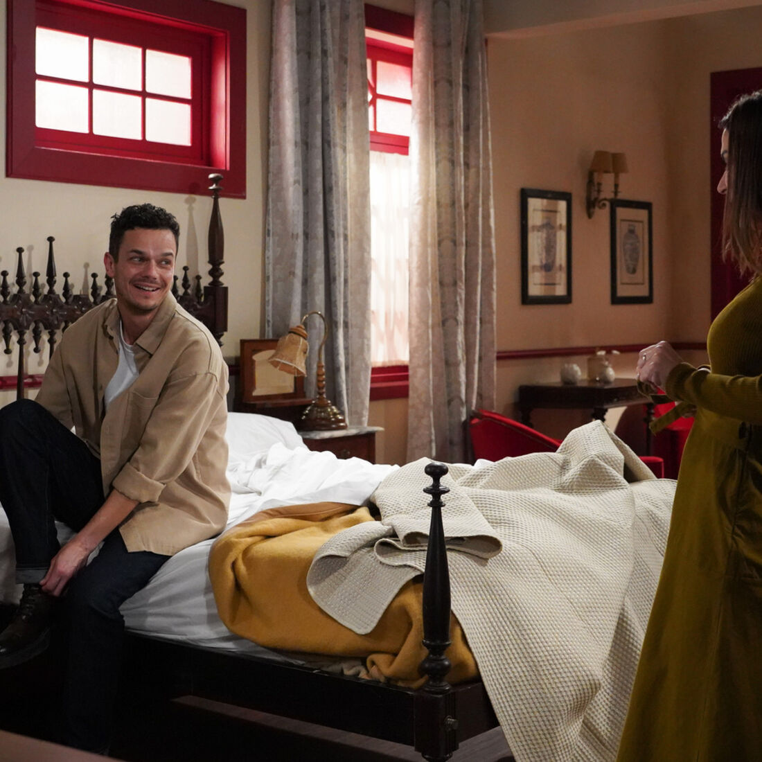 Pedro confronta Inês sobre a gravidez, suspeitando de Vicente em 'A Herança'