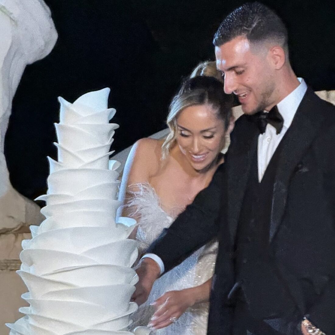 Diogo Dalot casou com Cláudia Pinto Lopes numa festa memorável