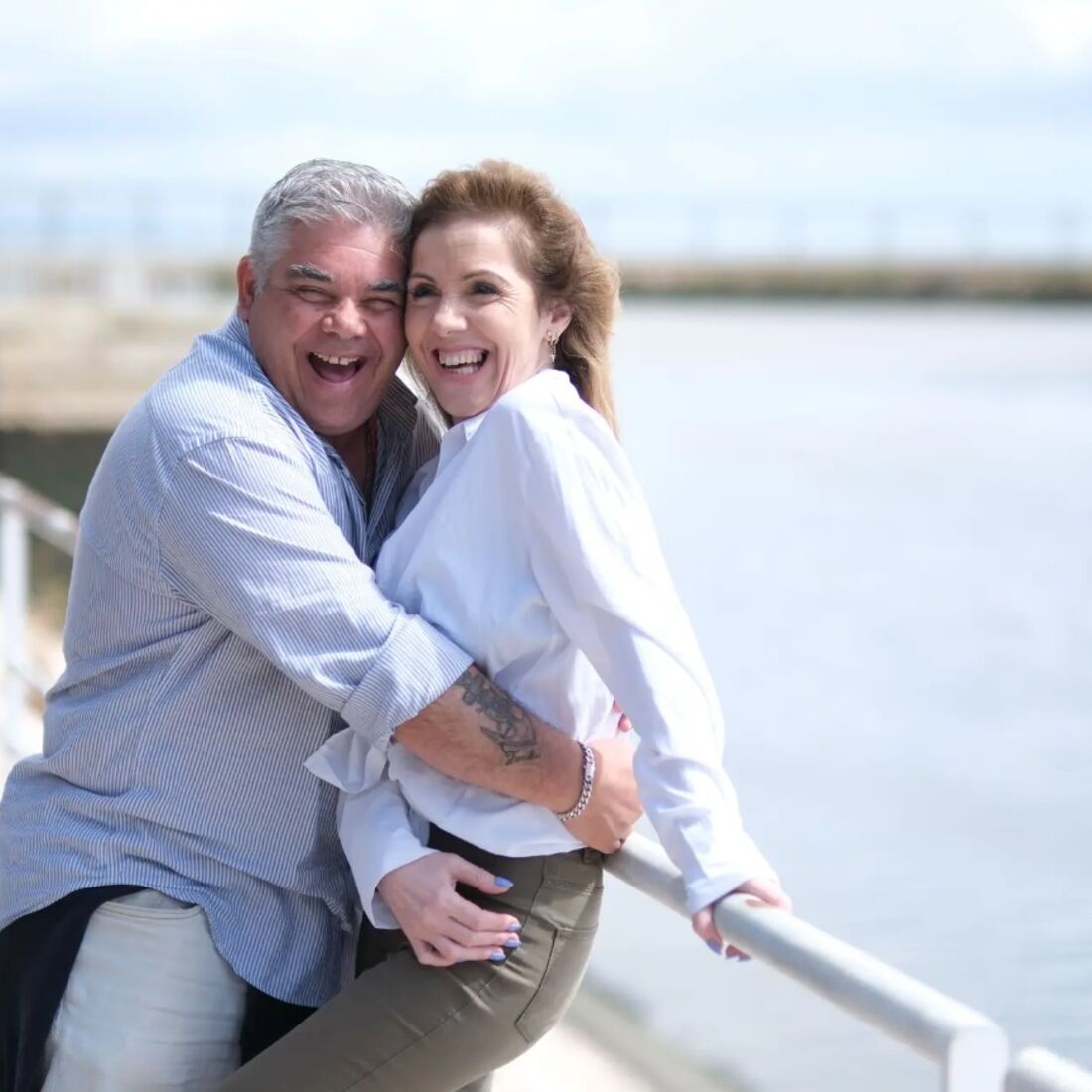 Marta Neto e César mostram cumplicidade em 'Casados à Primeira Vista'