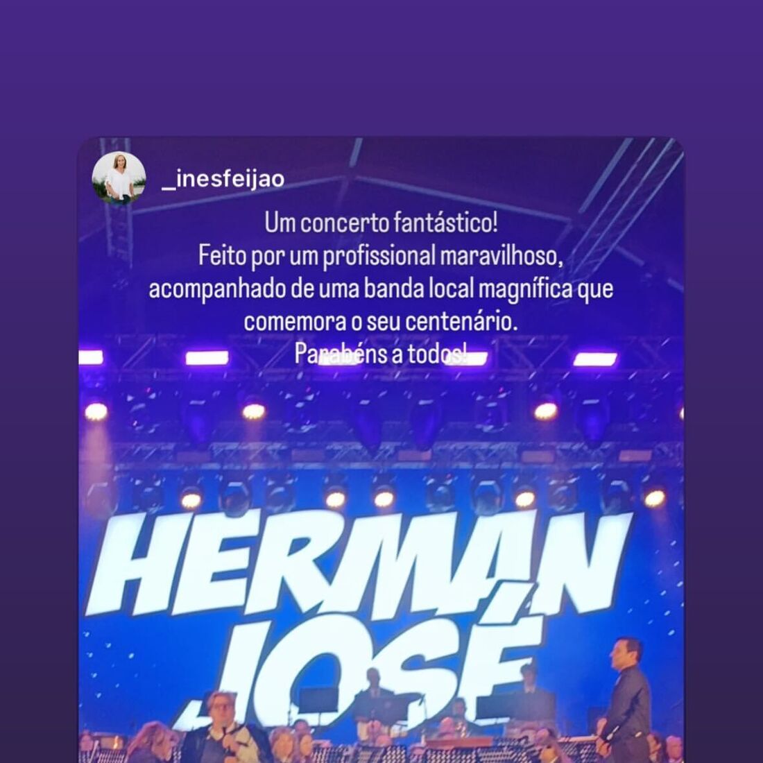 Herman José atuou com uma banda local na Lourinhã