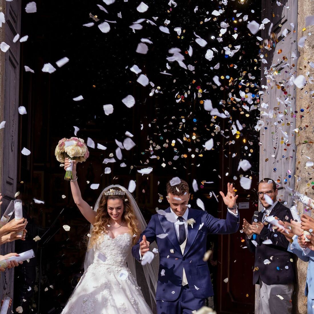 Diogo Jota e Rute Cardoso celebram casamento