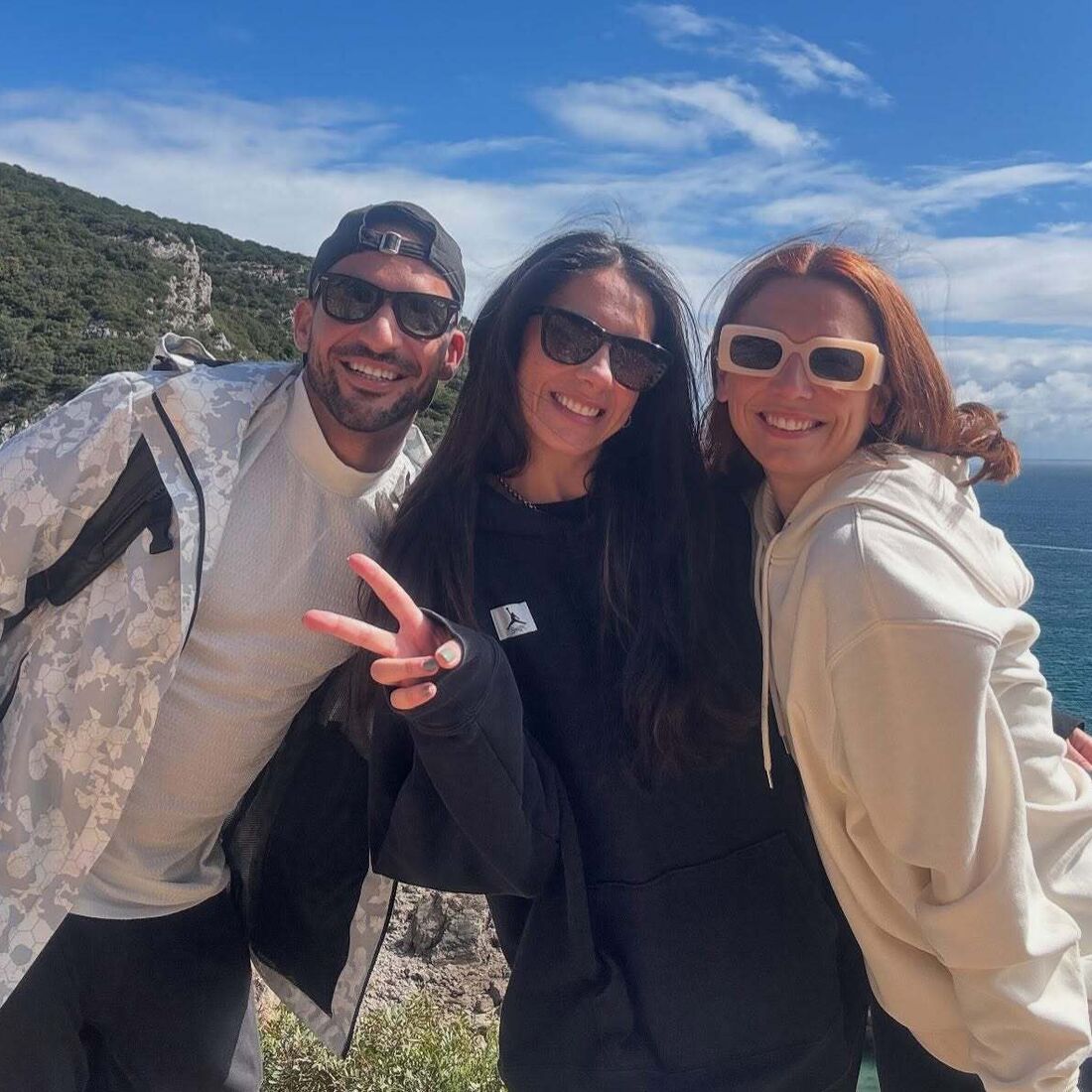 Marta Cabido Sá com Ruben e Carla