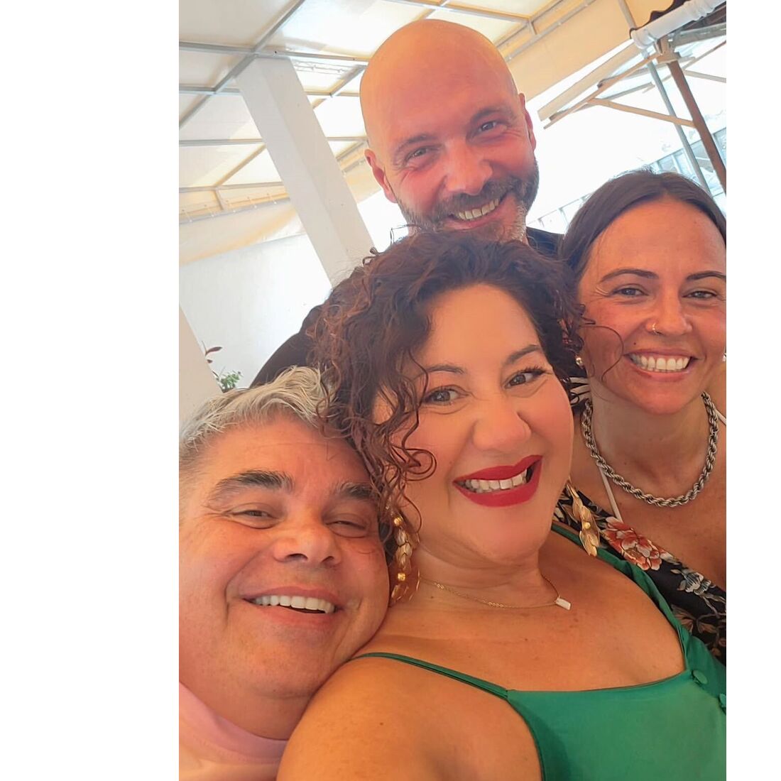 Raquel e João Ricardo de 'Casados à Primeira Vista' reunem-se com Rute Ahchak e César Sousa