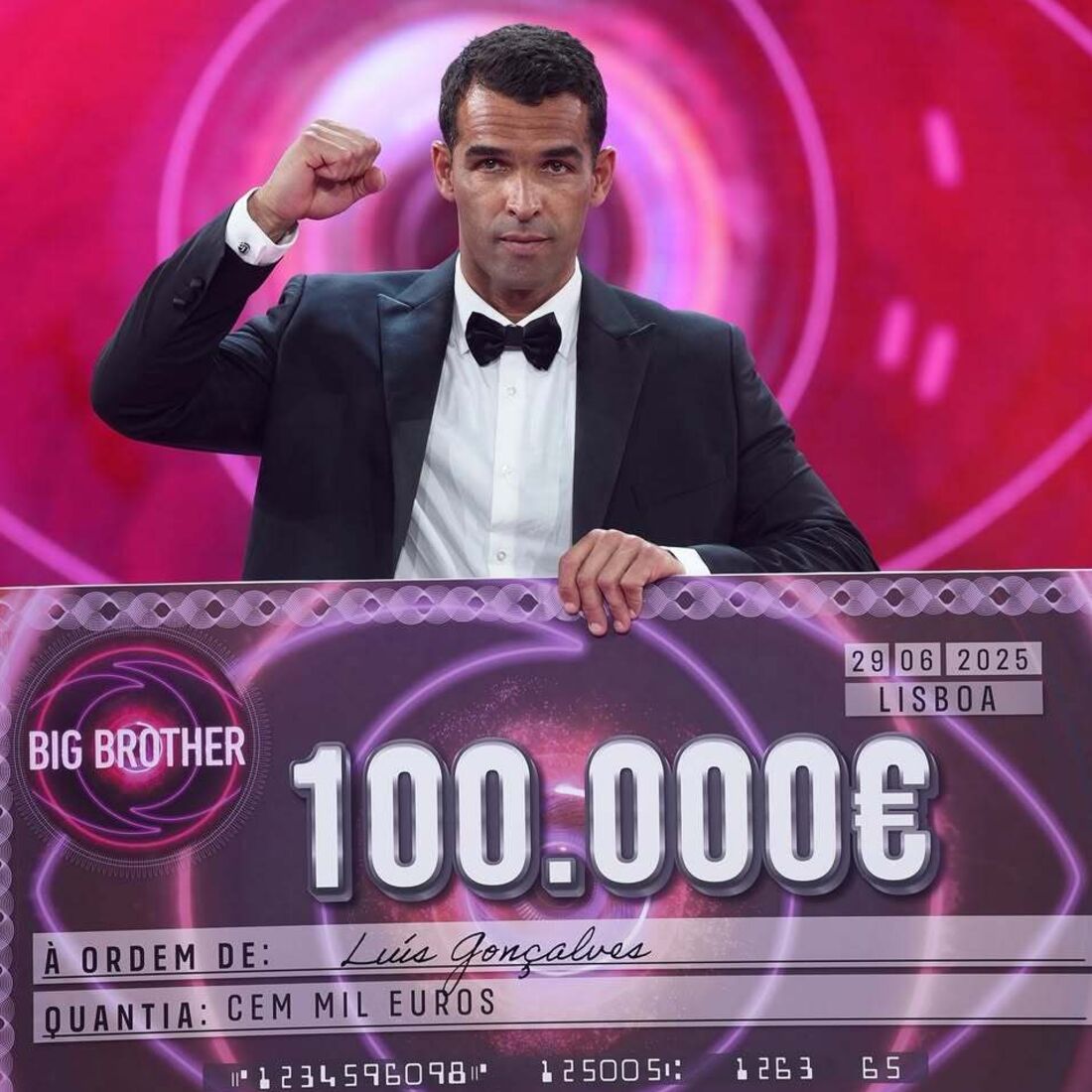 Luís Gonçalves ganha 100 mil euros no Big Brother