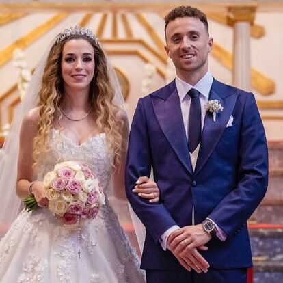 Diogo Jota e Rute Cardoso celebram casamento