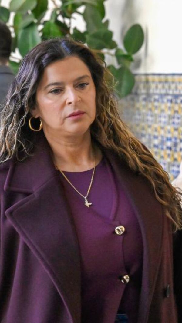 Sandra Madureira chega ao tribunal