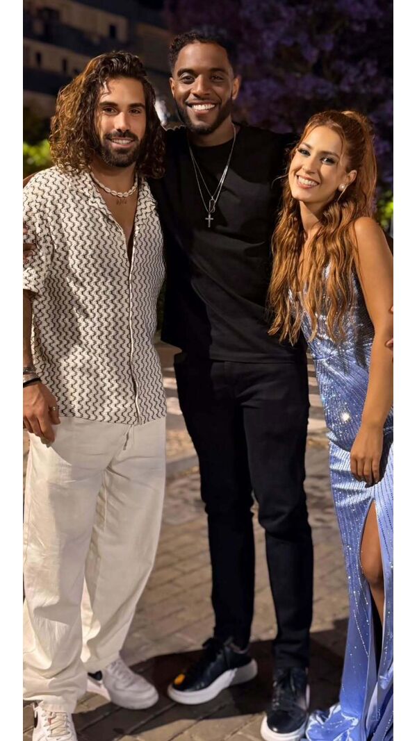 Solange Tavares e Dinis Almeida com Nuno Brito