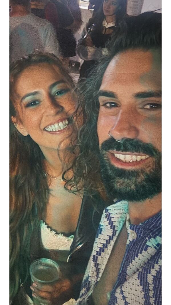 Dinis Almeida e Solange Tavares juntos, com rumores de romance após o Big Brother.