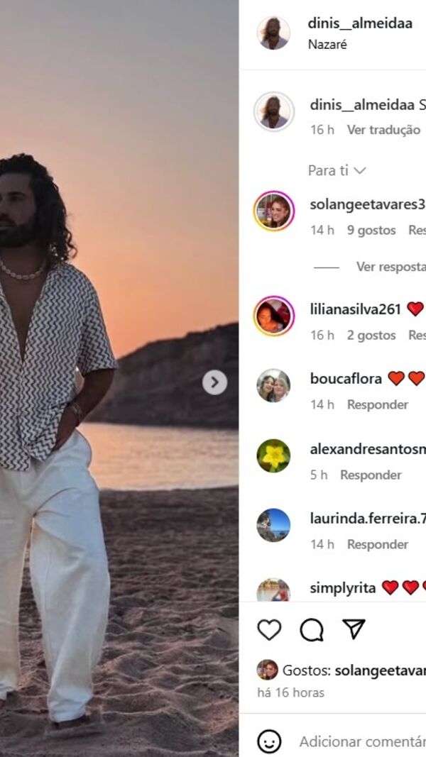Dinis Almeida declara que a Nazaré cheira a verão