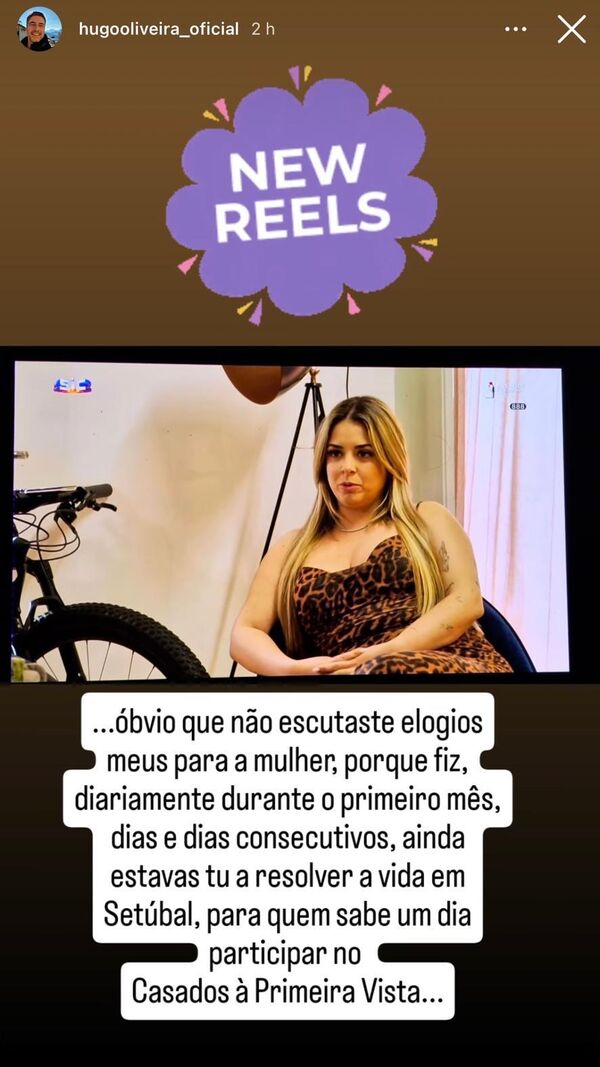 Hugo critica Rafaela por alegada relação antes de 'Casados à Primeira Vista'
