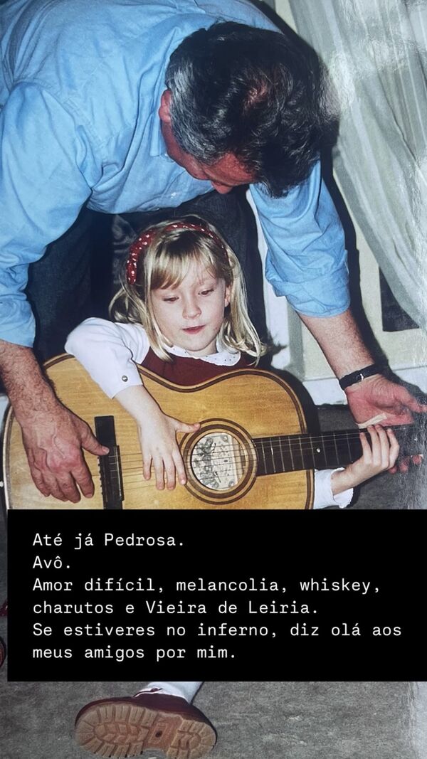 Homenagem ao avô Pedrosa: amor, melancolia, whiskey, charutos e Vieira de Leiria
