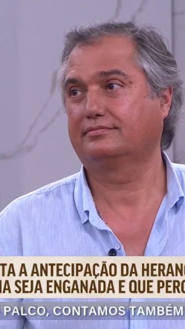 Carlos rejeita antecipação da herança por receio que filha perca bens