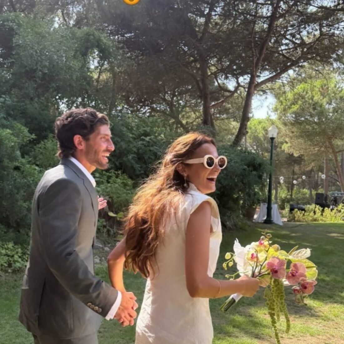 Rita Salema celebra o casamento da filha, Francisca, com Salvador Meio