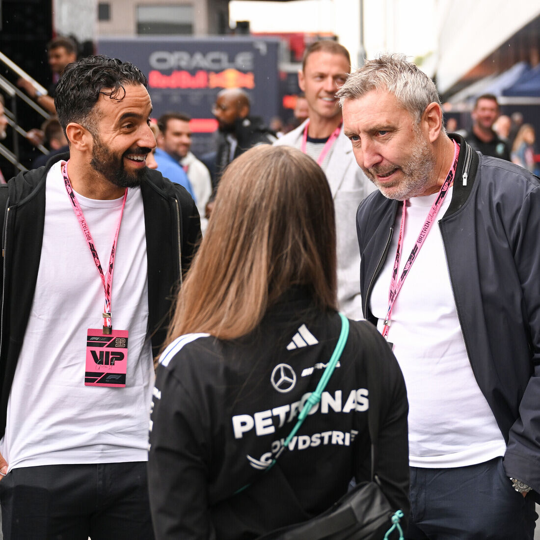 Ruben Amorim no Grande Prémio da Grã-Bretanha de Fórmula 1
